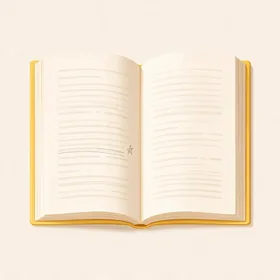 An underlined passage in a book